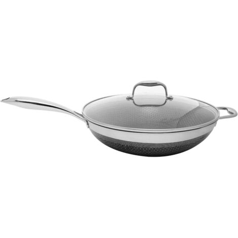 Poêle à frire - TOM PRESS - 40 cm - Aluminium - Antiadhésif Téflon - Légère et grande taille