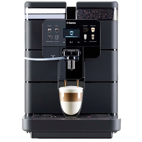 Cafetière expresso semi-automatique 1 400 W – Capacité 2,5 L – 2 tasses – Moulin intégré acier inoxydable – Écran tactile Bluetooth – Saeco (1/5)
