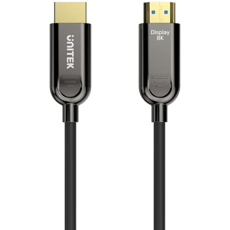 Câble optique HDMI 2.1 AOC Unitek C11085GY01-10M (1/2)