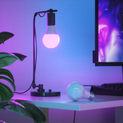 Lampe LED à ampoule intelligente Nanoleaf Essentials A19