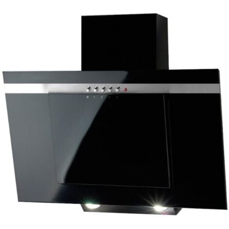 Akpo WK-4 Nero Line Eco Mural Noir, Acier inoxydable 320 m3/h