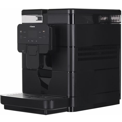 Machine à café à grain semi-automatique 2,5L – Moulin en acier inoxydable – Prépare jusqu'à 2 tasses – Écran tactile intuitif – Saeco