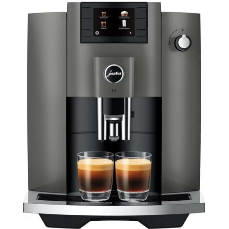 Machine à café Jura E6 Dark Inox (EC)