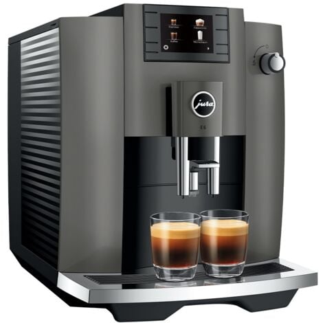 Machine à café Jura E6 Dark Inox (EC)