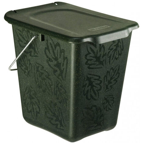 Seau à compost GREENLINE 7L vert foncé (1/7)