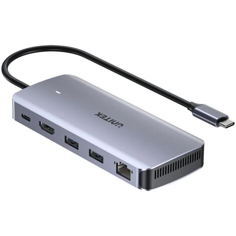 UNITEK ACTIVE HUB Boîtier SSD USB-CM2 6-en-1 (1/5)