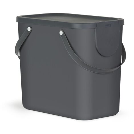 ROTHO 1024908853 POUBELLE DE RECYCLAGE À DOMICILE, GRIS, 40 X 23, 5 X 34 CM (1/6)