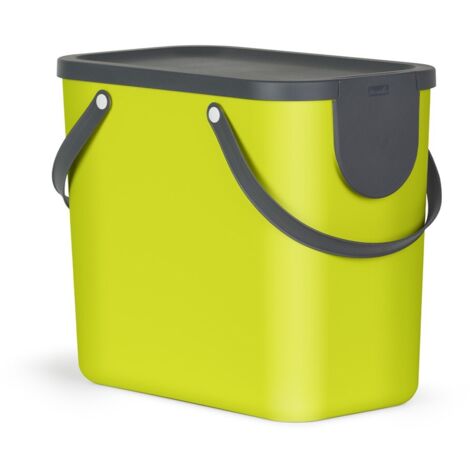 Conteneur de tri sélectif 25L ALBULA citron vert (1/2)