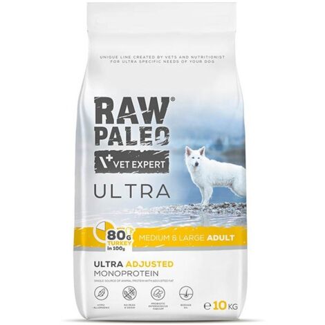Raw Paleo Ultra Turkey Nourriture Chien 2 kg Turquoise (1/5)