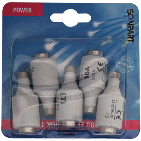 Fusibles Scanpart 16a A5 pièces (1/2)