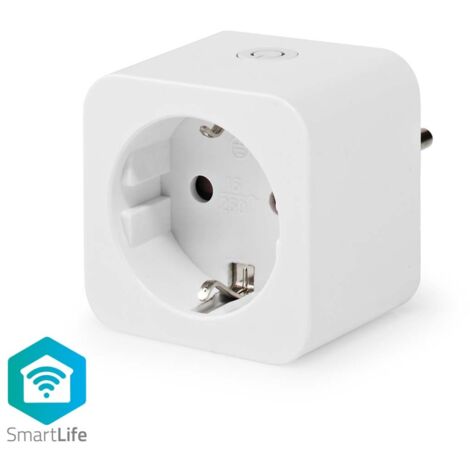 SmartLife Presa a muro - Wi-Fi - IP21 - Misuratore di potenza - 3680 W