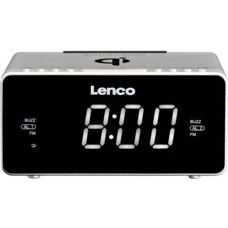 Radio-télécommande Lenco CR-550 argent (1/4)