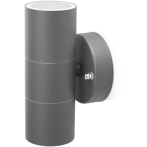 Applique d'extérieur Smartwares GWL-176-HG Gris/Acier inoxydable (1/4)