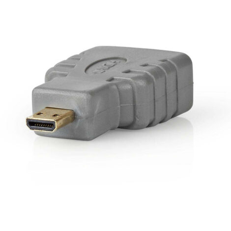 Adaptateur HDMI Bandridge BVP130 Connecteur micro HDMI - HDMI femelle Gris (1/5)