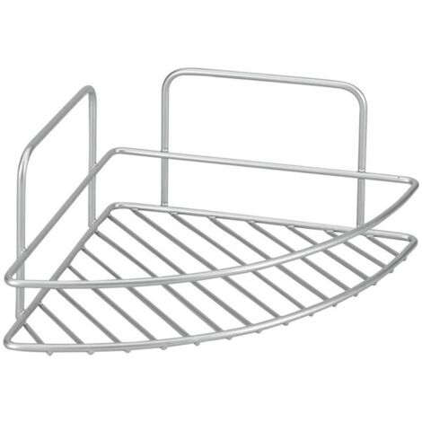 Étagère de douche Metaltex 23x23x11 cm Argent (1/4)