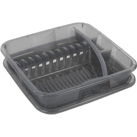Égouttoir à vaisselle géométrique Rotho Anthracite (1/3)