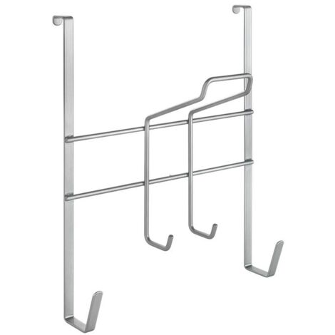 Support de rangement pour kit de repassage Metaltex à suspendre au mur 28 x 12 x 28 cm Argenté (1/3)