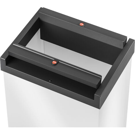 Hailo Poubelle Big-Box Swing L, 35 L, inox Poubelle grande