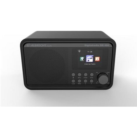 Radio hybride Albrecht DR 490 DAB+ Noir