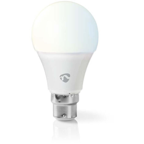 Ampoule LED intelligente Wi-Fi Nedis WIFILW10WTB22 Blanc chaud à froid B22 (1/5)