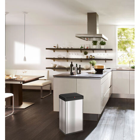 Hailo 0840-141 Big-Box Swing L Prullenbak 35L Noir (1/5)