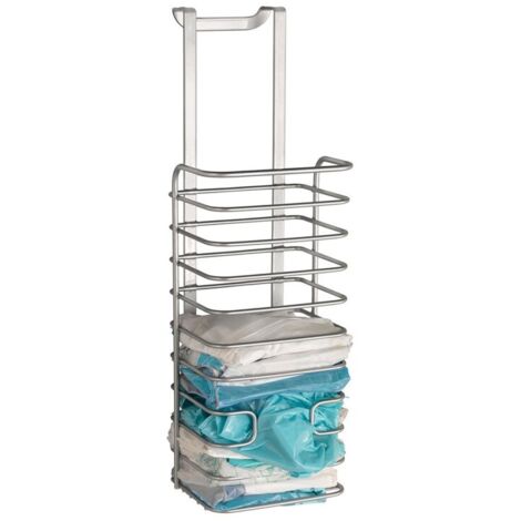 Étagère Metaltex Galileo 36x12x12 cm Argent (1/5)