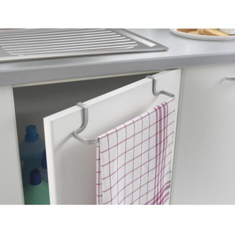 Porte-serviettes Metaltex Galileo 30x5x4,5 cm Argent
