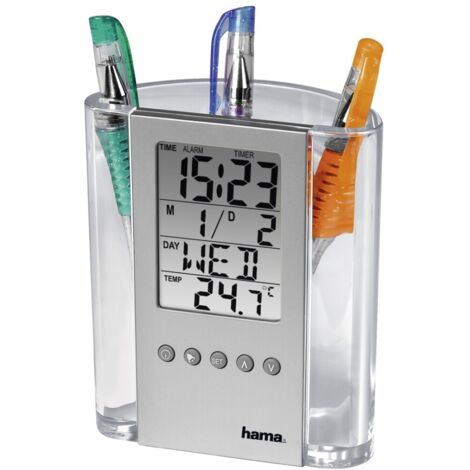 Thermomètre LCD Hama et porte-stylo (1/2)