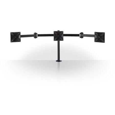 Nedis ERGOTMM100BK Ergonomique Monitorbeugel Drie Monitor-armen Draai- Et Kantelbaar Noir (1/5)