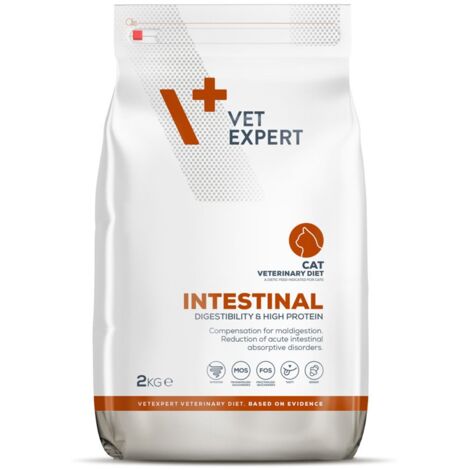VET EXPERT Veterinary Diet Intestinal Cat - croquettes pour chats - 2 kg (1/4)
