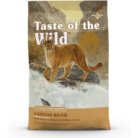 TASTE OF THE WILD Canyon River - croquettes pour chat - 2 kg