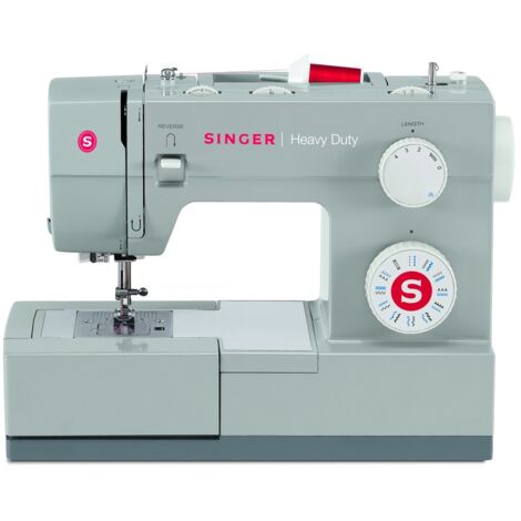 Singer – Machine à coudre 23 points – Vitesse jusqu'à 1100 points/minute – Structure métal pour matériaux épais – Bras libre inclus