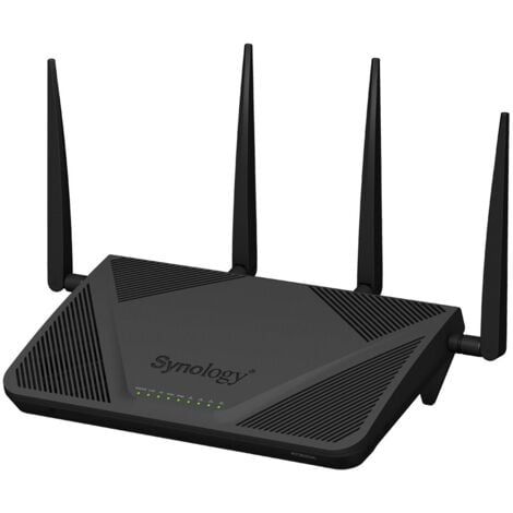 Synology RT2600AC routeur sans fil Gigabit Ethernet Bi-bande (2,4 GHz / 5 GHz) Noir