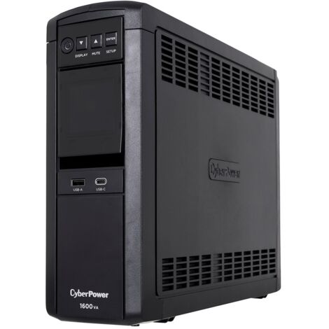 Cyberpower CP1600EPFCLCD onduleur noir 1600 VA bureau (1/5)