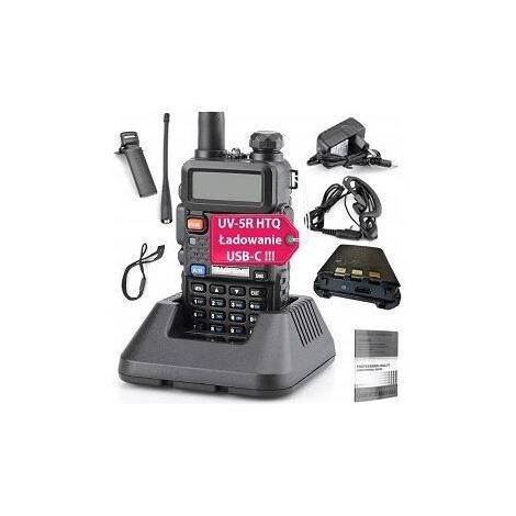 Talkie-walkie USB-C UV-5R HTQ (1/5)