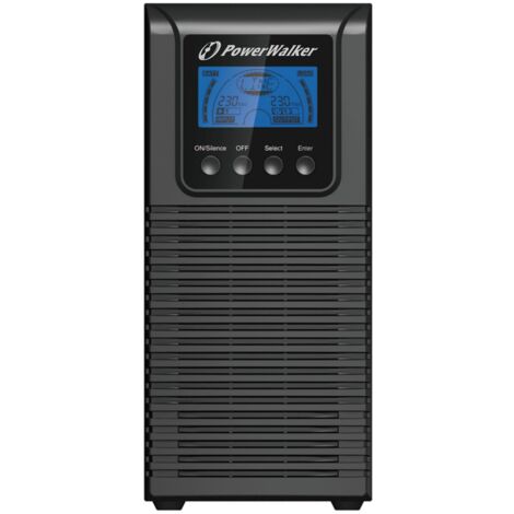 PowerWalker VFI 1000 TGS Double conversion (en ligne) 1 kVA 900 W 3 prises CA (1/3)