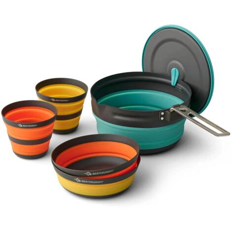 Ustensiles Camping Bulin BL200-C7 – Ensemble Casserole Et Poêle Alu Léger, 1 Personne, Neuf