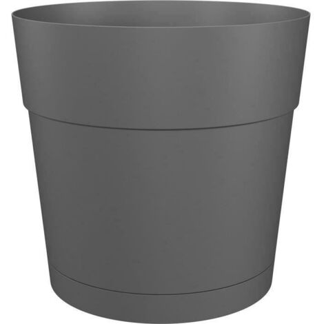 Geli Pot De Fleurs Rond En Plastique