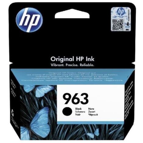 HP 963 Cartouche d'encre noire authentique (3JA26AE) pour HP OfficeJet Pro 9010 / 9020 series