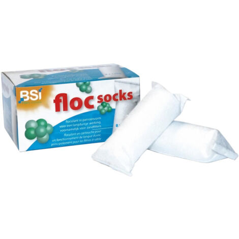 BSI - Floc Socks - Chaussette de Floculation - Floculant pour Piscine - 8 x 125g (1/3)