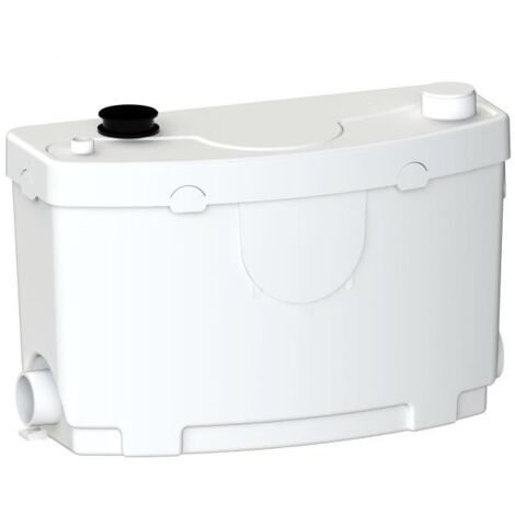 SFA – Pompe de relevage eaux grises – Évacuation jusqu'à 75°C – 3 entrées pour évier, lave-linge, douche – Station de relevage compacte (1/3)