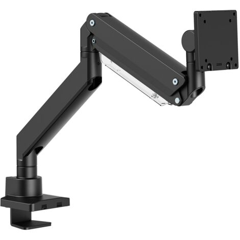 Support d'écran à double bras Maclean MC-968 avec ressort à gaz 17-57" 27 kg Support de support robuste et à mouvement complet Max VESA 200x200 (1/5)