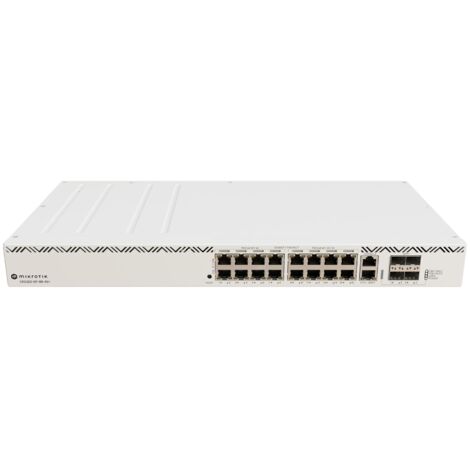 Commutateur Mikrotik CRS320-8P-8B-4S+RM 21p PoE (PoE+ : 8 PoE++ : 8 ) 600/963 W Géré Gigabit/10 G (1/3)