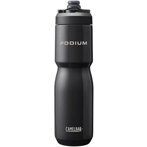 Bidon CamelBak Podium Acier Isolé 650 ml, Noir (1/4)