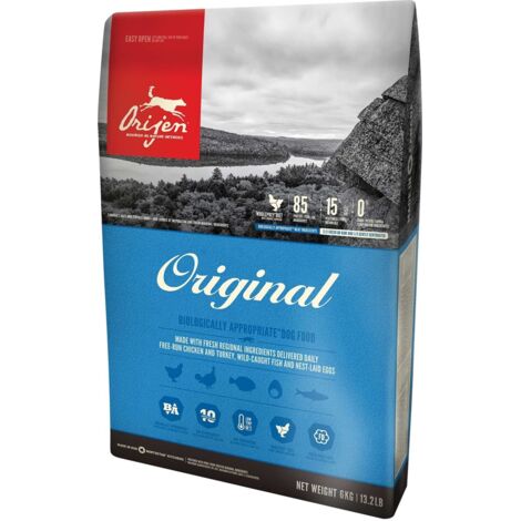 Orijen Original 2 kg Poulet, Poisson, Dinde pour adultes (1/2)