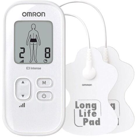 Appareil de neurostimulation électrique transcutanée (TENS) Omron E3 Intense HV-F021-E4W Blanc (1/4)