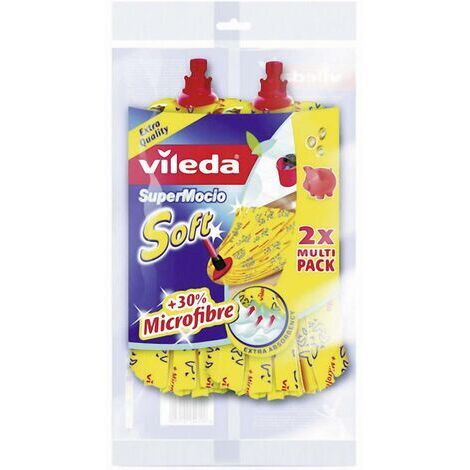 Vileda SuperMocio Soft Microvezel-Mop 2 pièces (1/3)