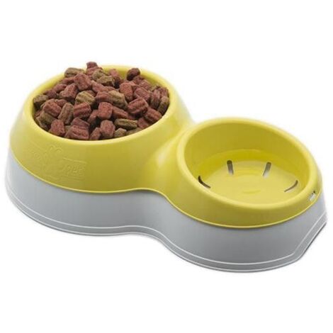 Gamelle pour animaux Bama avec réservoir d'eau 44x27x12 cm Différentes versions (1/4)