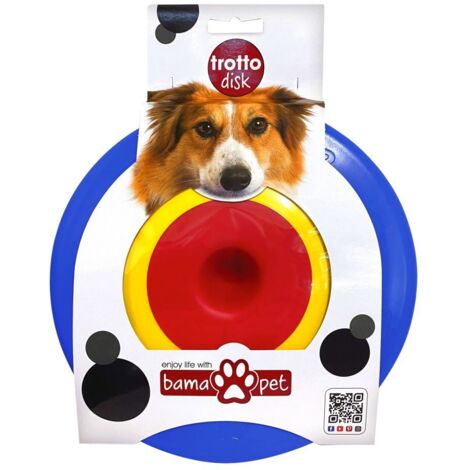 Frisbee flexible "Trotto" en plastique - Multicolore - D 24,5 x H 4,5 cm - Livraison gratuite (1/5)
