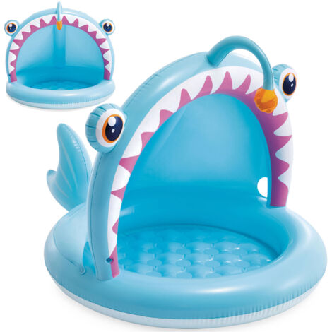 Piscine gonflable Intex 58419 Fisherman's Fish avec toit 102 x 94 cm (1/5)